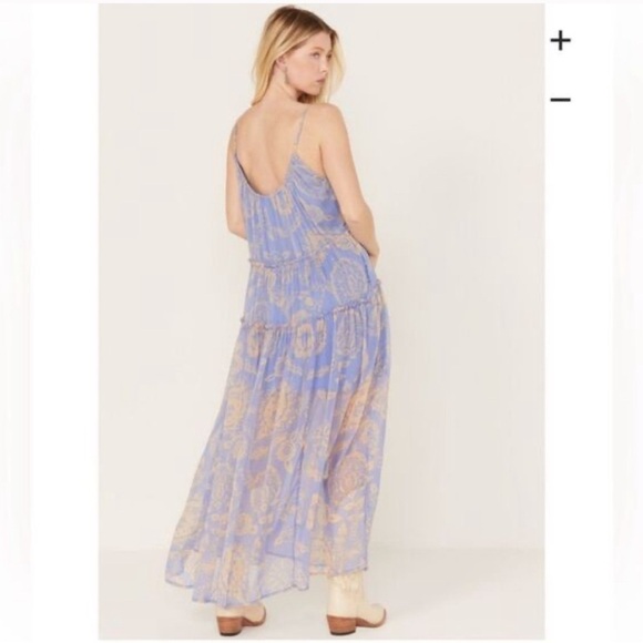 NWOT Free People Julianna Tiered Maxi - Picture 3 of 13